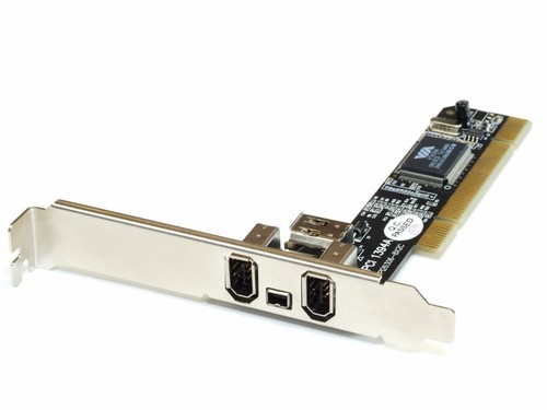 Ultron 2+1 Port + 1x Mini Firewire PCI Hub Card / Interfaces-Map PI26306-8X2C - Picture 1 of 1