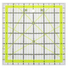 6"x6" Square Non-Slip Acrylic Quilting Ruler Fabric Cutting Sewing DIY Crafts