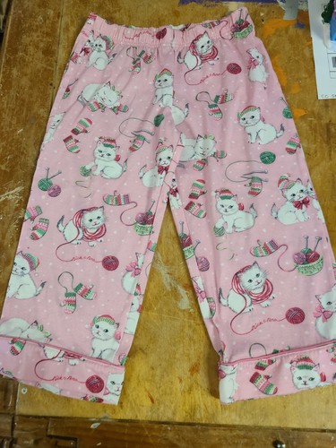 Nick and Nora "Kitties w/Yarn" PJ Bottoms - SZ. XS(4/5) - Picture 2 of 6