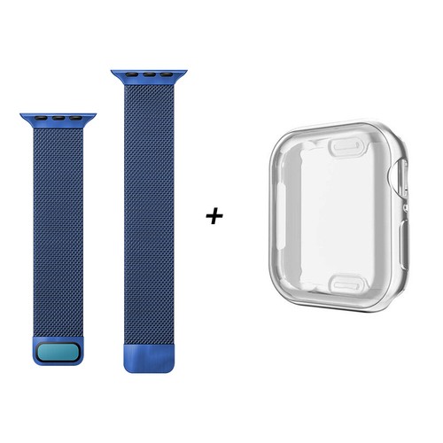 Mesh Stainless Steel Band Strap+Case For Apple Watch Ultra 2 Series 9-1 - Picture 28 of 32