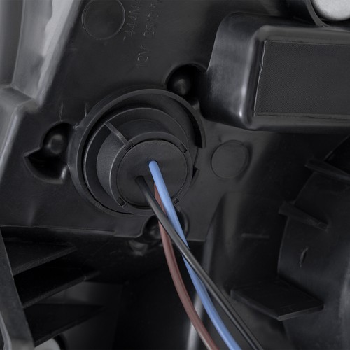 2PCS Black Housing Headlights Front Lamps Assembly For 2016-2017 GMC Terrain - Picture 8 of 10