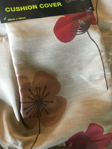 4 Floral Cushion Covers Brand New with Tags 45 cm x 45 cm - Picture 7 of 9