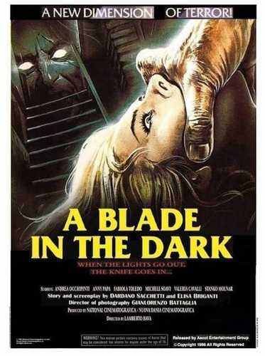 A BLADE IN THE DARK. Very rare. VHS Tape from 1983. Slasher-horror Cult Classic. - Bild 2 von 3