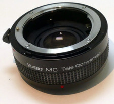 VIVITAR MC 2X Tele Converter Lens for Nikon F Ai - manual focus