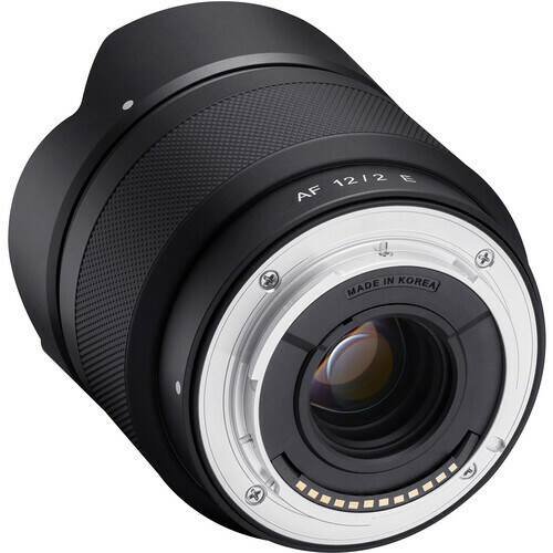 Samyang AF 12mm f2.0 Compact Ultra Wide-Angle Lens for Fujifilm X Sony E-Mount - Picture 3 of 5