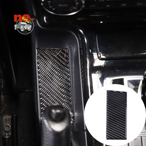 Carbon Fiber Car Handbrake Slot Pad Protect Trim Kit For Benz G-Class 2013-2018 - Imagen 1 de 10