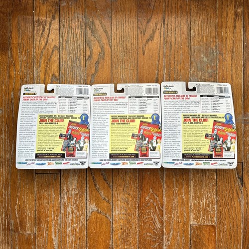 1/64 JOHNNY LIGHTNING 1995 Dragsters USA AL HOFFMAN Funny Car w/Coin Lot of 3 - Picture 5 of 5