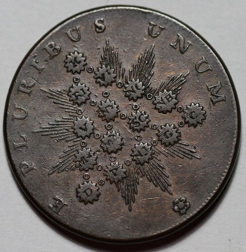 (c1790's) Plain Edge - Kentucky Token - US Copper Colonial Coin - Picture 8 of 8
