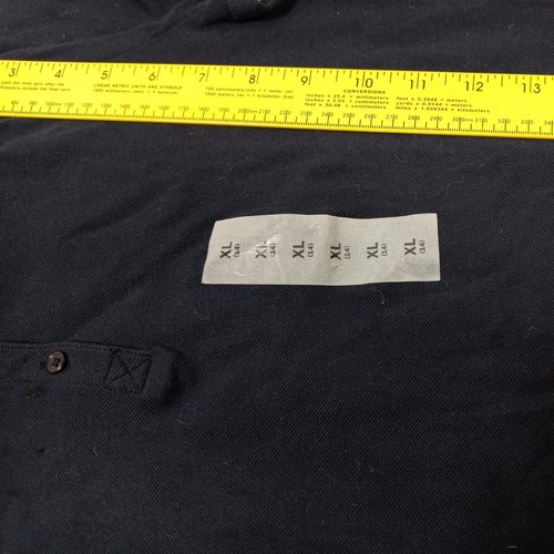 Old Navy Girls Uniform Uniform Short Sleeve Polo Navy Cotton Spandex size XL(14) - Picture 3 of 6