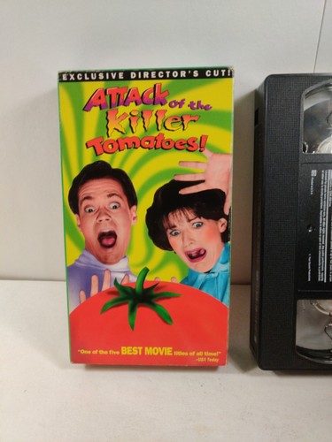 Attack of the Killer Tomatoes Cult Movie Directors Cut VHS - Picture 2 of 4