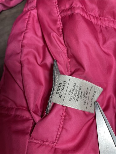 Rei Co Op Reversible Girls Goose Down Jacket, Size M (10/12) Pink/Purple - Picture 9 of 10