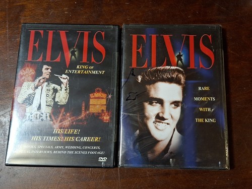 ELVIS: King Of Entertainment & Rare Moments With The King DVD - Picture 1 of 8