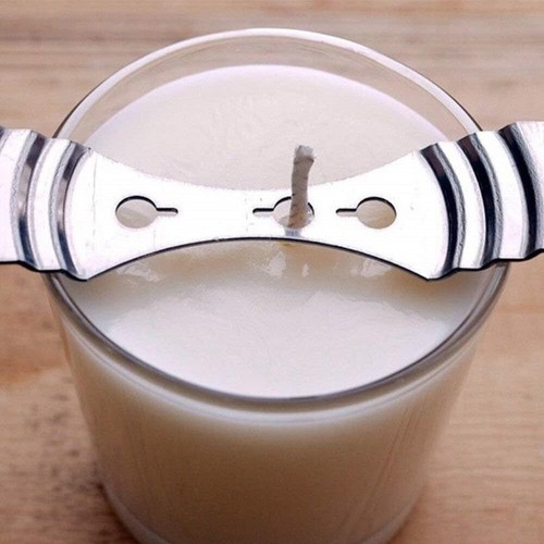 1-20X CANDLE WICKS METAL CENTERING CENTRE DEVICE HOLDERS SUSTAINERS CRAFT MAKING - Picture 8 of 12