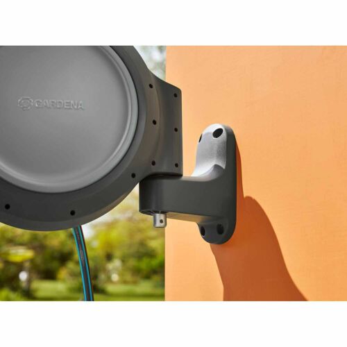 Gardena Roll-Up 30m Wall Mounted 13mm Auto Spring Retractable Hose Reel 8055-25 - Picture 4 of 6