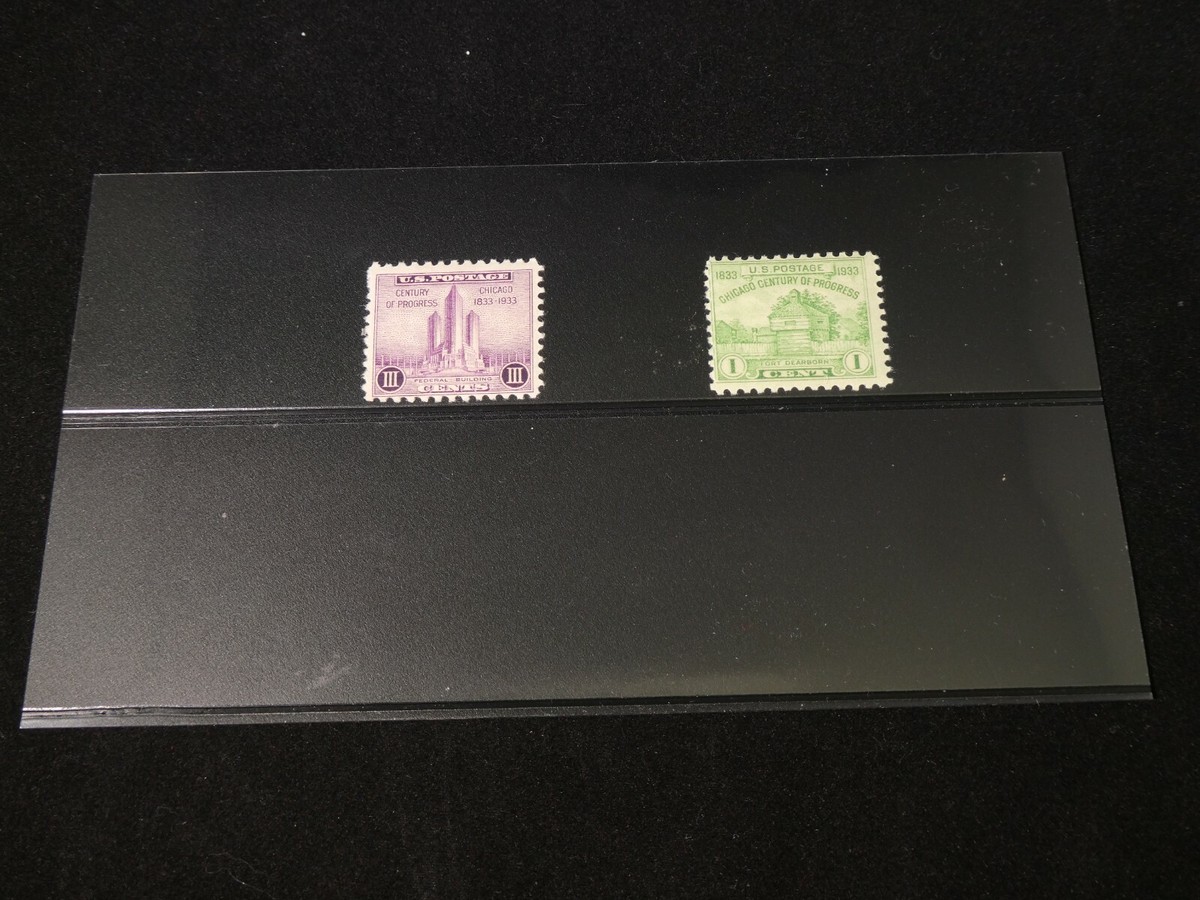 USA Scott's No. 730a & 731a 1933 Commemorative Stamps *MNH