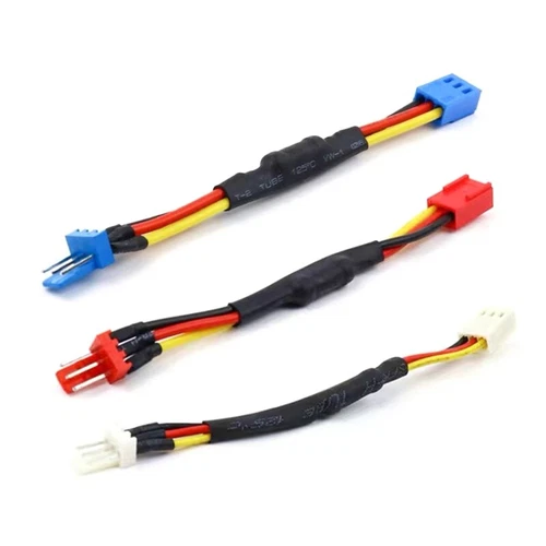 5 Pieces PC CPU Fan Speed Reduce Slow Down Wire 3 Pin Fan Noise Resistor Cable