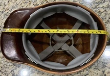 MSA Skullgard Painted White & Personalized M&E Hard Hat M & E Vintage Cap