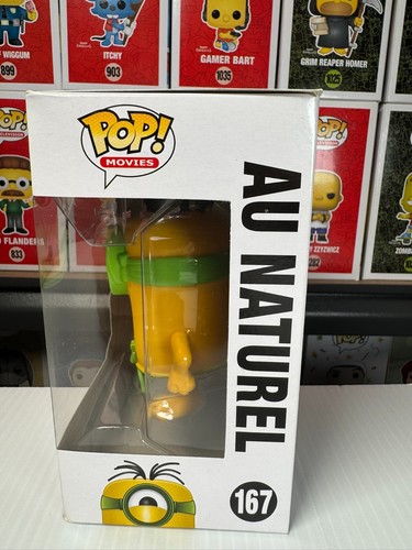 Funko Pop! Movies: Minions – Au Naturel #167 (Non-Glow Vinyl Figure) - Picture 2 of 6