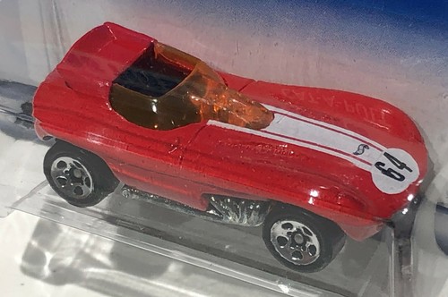 HOT WHEELS CAT-A-PULT #681 1998 FIRST EDITIONS Red w/ 5 Spoke Chrome Rims - Picture 4 of 4