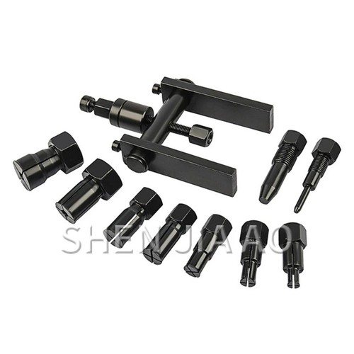 Herramienta de extracción de rodamientos de moto extractor de rodamientos de 10 piezas juego de herramientas de reparación de motocicletas - Imagen 12 de 12