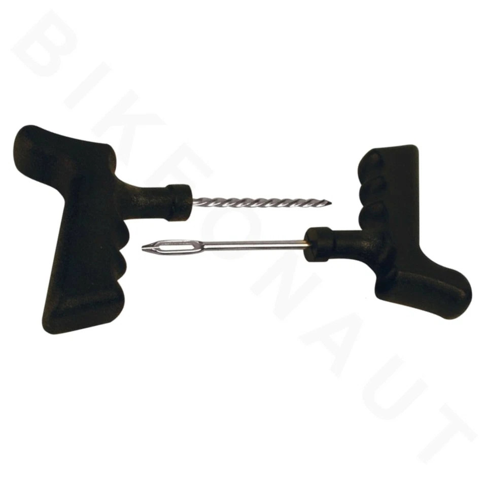 11 Piece Tire Repair Reamer Plug Kit Car Truck Pistol Grip Slime Deluxe 2040-A - Image 4 of 4