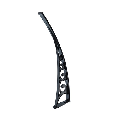 Pensilina tettoia modulabile policarbonato trasparente alveolare porta finestre - Foto 51 di 120