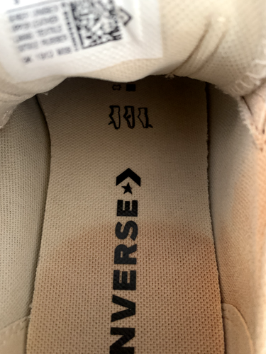 Converse slip on leather shoes Excellent Condition Mens size 5 Womens size 7 - Picture 12 of 14