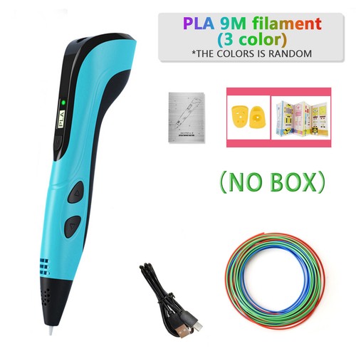Set penna per stampa 3D per bambini penna stampante 3D con filamento 200M PLA/ABS regalo bambini - Foto 15 di 27