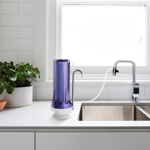 iSpring Countertop Water Filter System Housing with Carbon Block Filter,NSF/ANSI - Picture 3 of 5