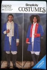 Simplicity Historical Military Uniform - Unisex - Sizes 34-42 - Brand New