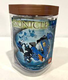 LEGO BIONICLE BOHROK GAHLOK 8562 & TAHNOK 8563 COMPLETE FIGURES W/ CANISTER 2002