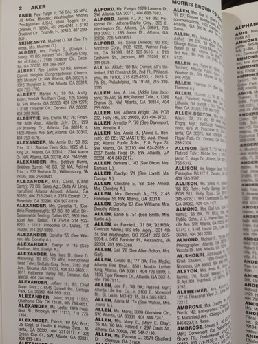 1992 Morris Brown College Alumni Directory, HBCU, Atlanta history - Picture 3 of 4