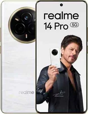 realme 14 Pro 5G (White 256 GB 8 GB RAM) 6.7" MT6878 Processor Global Version.