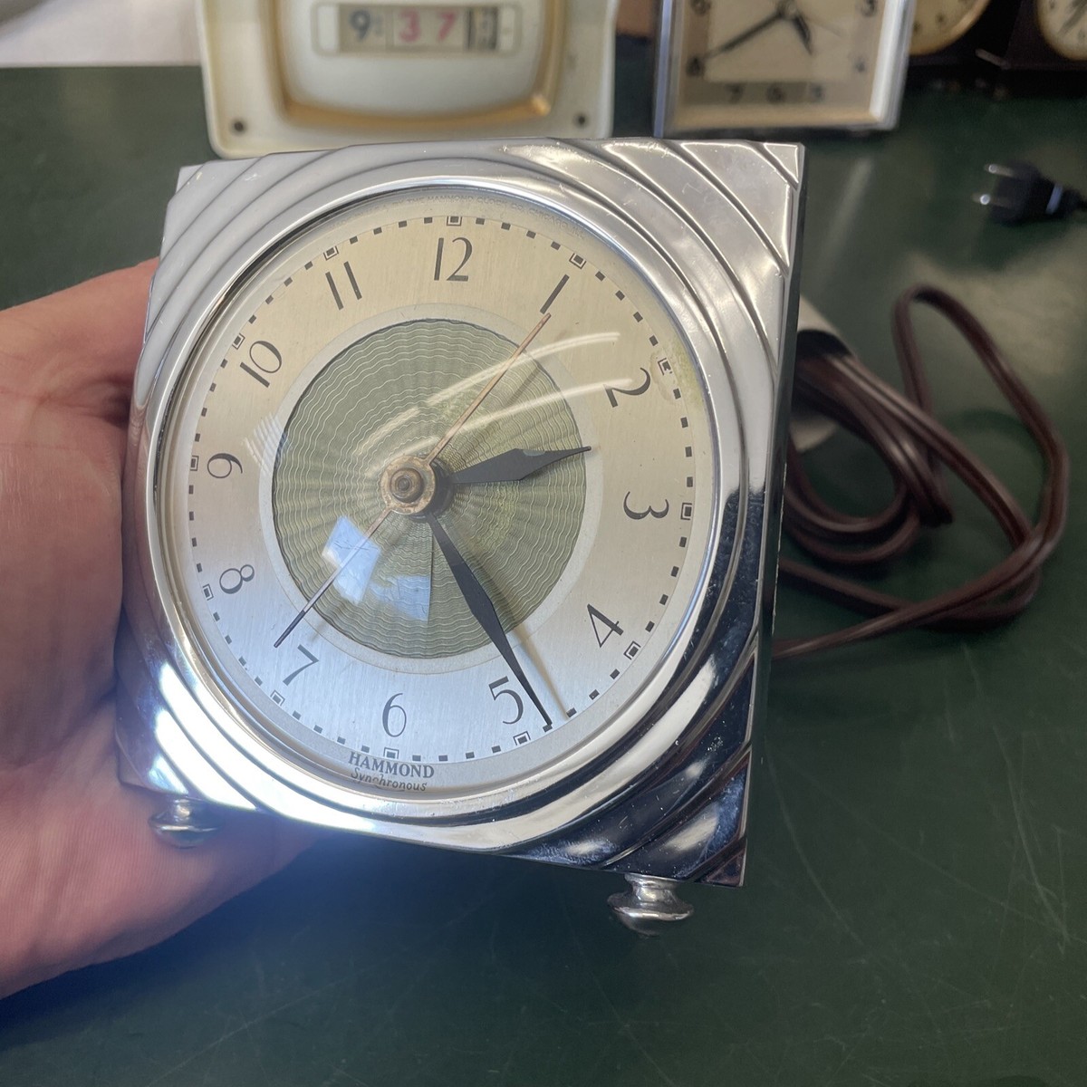Vintage 1930s Hammond Synchronous Alarm Clock | eBay Vintage 1930s Hammond Synchronous Alarm Clock | eBay