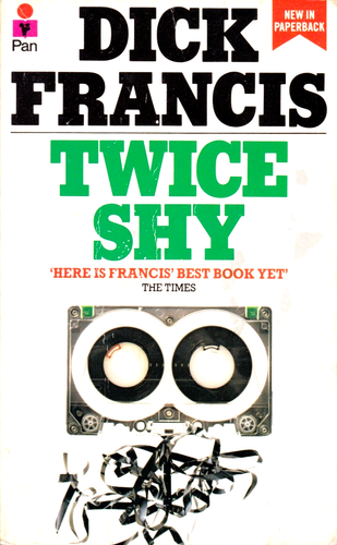 "TWICE SHY"  (DICK FRANCIS)  ~ (1983) ~  ** SUSPENSE THRILLER ** #268 - Picture 1 of 2