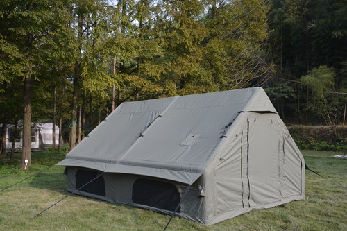 7-8 Personen Outdoor Camping Aufblasbar Zelt Winddicht Wasserdicht Zelt 3*4*2m - Bild 4 von 12