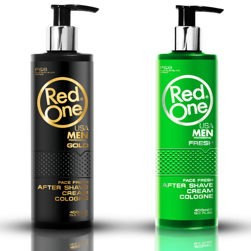 Red One Aftershave Cream Cologne GoldFresh Lotion 400ml 2 PCS OFFER eBay