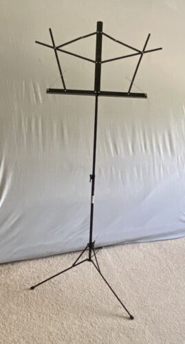 Supporto musicale sul palco SM7122GRB-1895 Orchestra a banda nera compatta regolabile - Foto 3 di 12