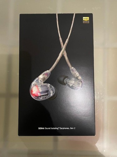 Shure SE-846 Słuchawki izolujące dźwięk Przezroczyste 2. generacji SE846G2CL - Zdjęcie 1 z 5