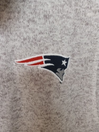 New England Patriots Full Zip Vest Sz Large NFL Football - Bild 4 von 10