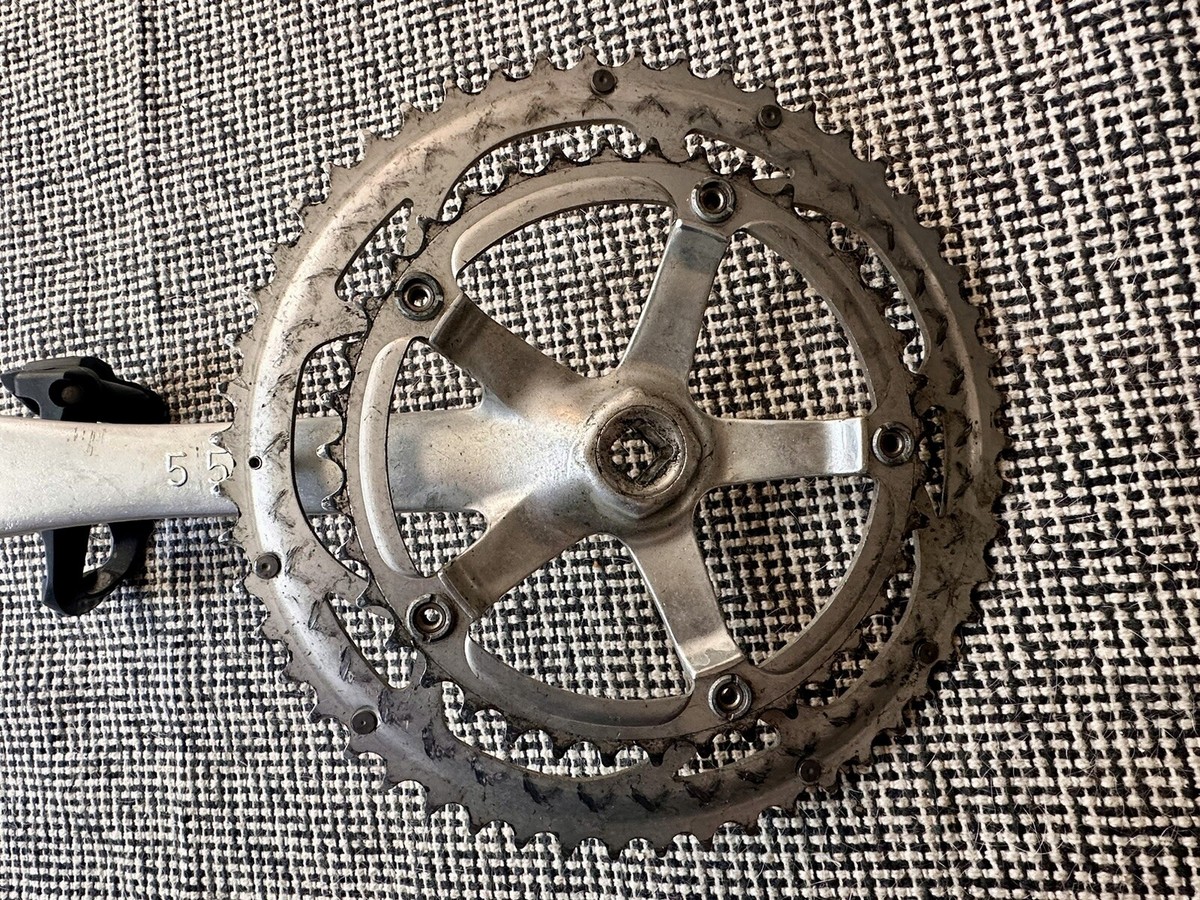Plateau Double Campagnolo Veloce Mirage 53 Dents – Neuf – 8/9 Vitesses – Réf FC-MI153