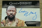 Game of Thrones The Complete Volume 2 Lucian Msamati VS Autograph