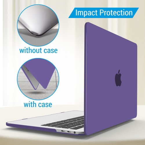 IBENZER Case for MacBook Air/Pro 13 15 16 inch w/ KeyboardCover + Type-C Adapter - Picture 216 of 217