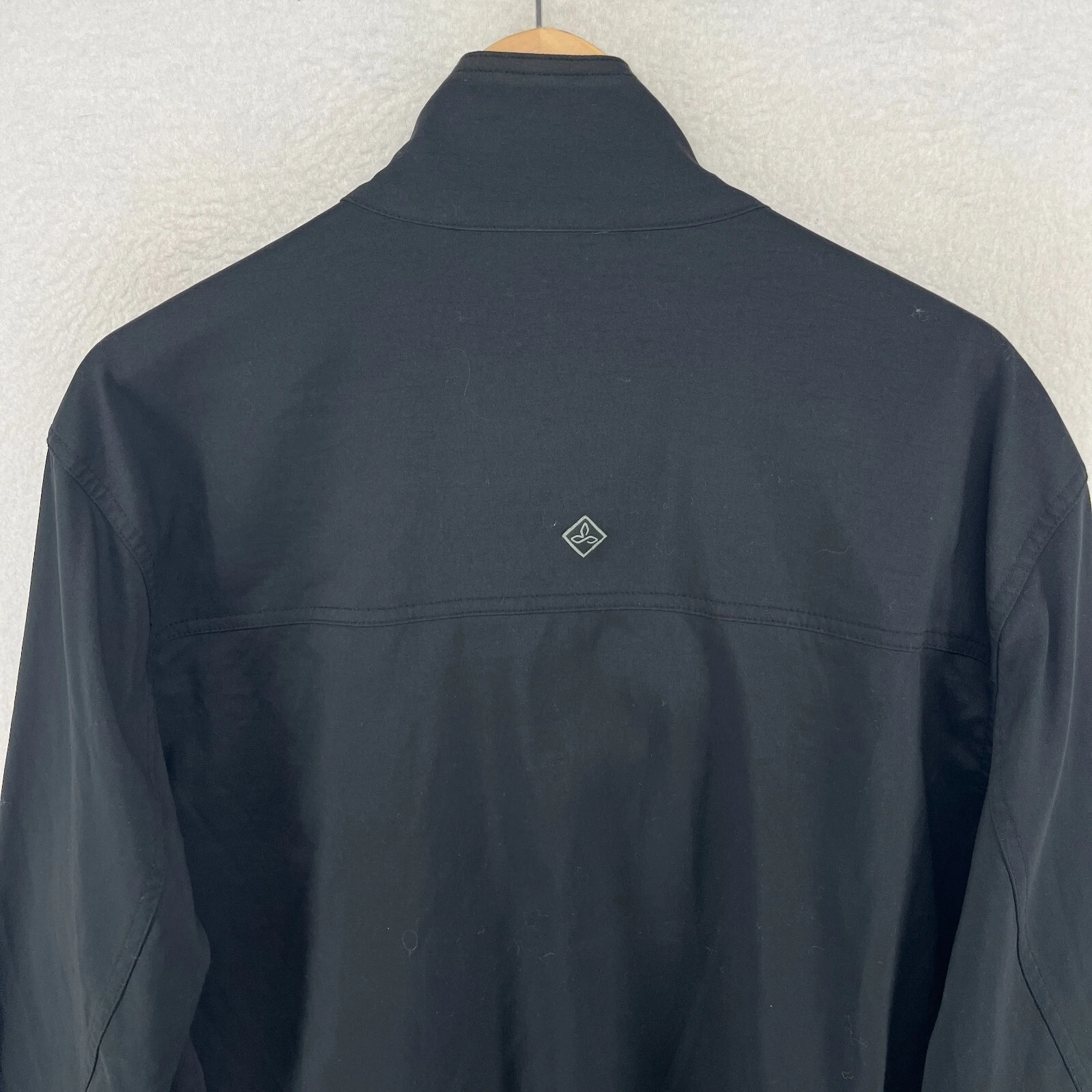 prana zion softshell lightweight work hiking full zip jacket