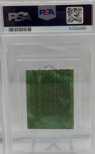 Mickey Mantle 1968 PSA Ticket Last AB/Game New York Yankees at Boston Red Sox ⚾️ - Picture 4 of 5