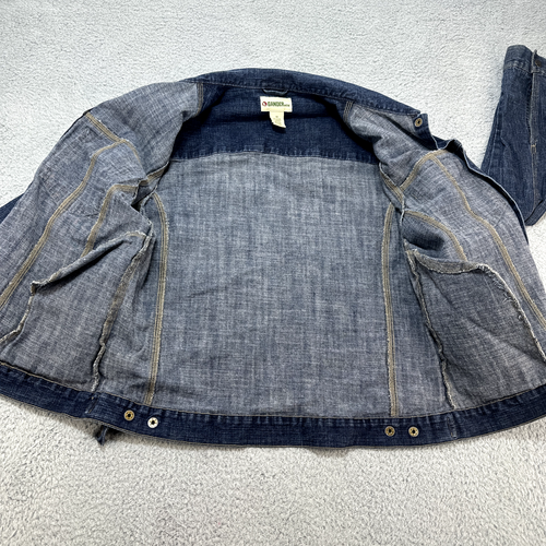 Gander Mountain Jacke Damen Medium Dark Wash Denim Jeansmantel Outdoor Freizeit - Bild 7 von 19