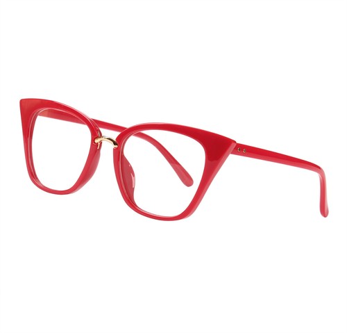 Retro Cat Eyes Glasses Frame Vintage Women Optical anti blue light Glasses - Picture 4 of 31