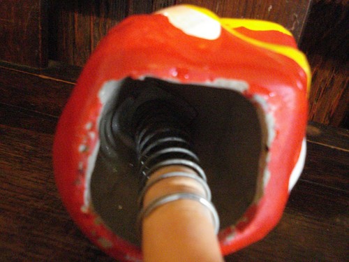 St Louis Cardinals Maskottchen Fredbird Wackelkopf - 1996 - TEI - TWINS - Bild 6 von 8