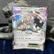 Pocket Scout - Steelix EX XY Steam Siege 67/114 Holo Rare Pokemon Card