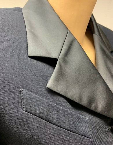 Petite Sophisticate Blue Blazer Sz. 8  - Picture 4 of 7